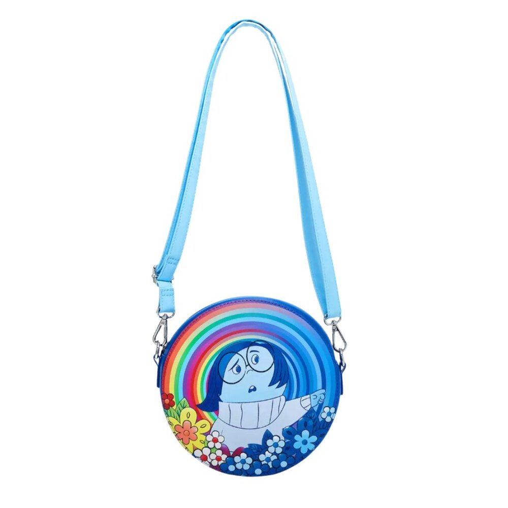 Loungefly Disney Pixar Inside Out Circular Crossbody Bag